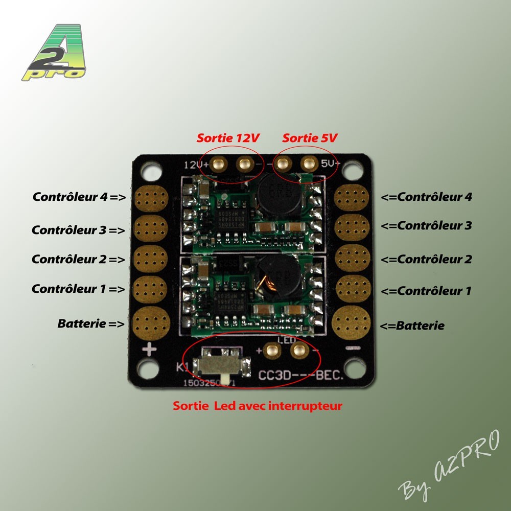 Carte BEC 2A Format CC3D