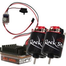 Combo Esc M2 dig + 2x moteur 45T Novak pour Crawler #N1847