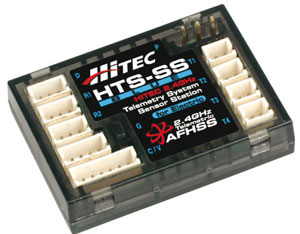 Station HTS-SS BLUE pour capteurs et sondes télémetrie HITEC