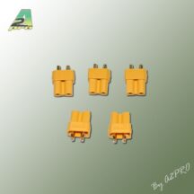 Connecteur XT-30 OR Femelle (5 Pièces)