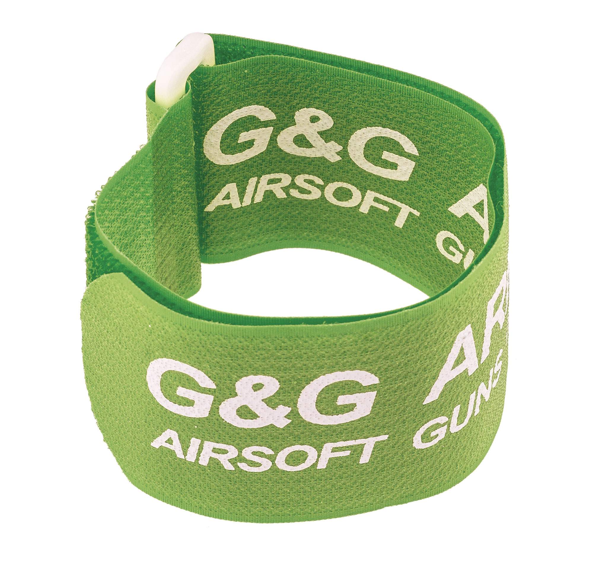 Brassards vert fluo G&G par 6