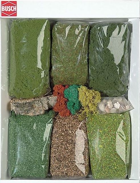 Assortiment pour décor Busch 7190