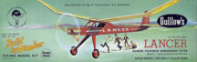 Avion en kit Lancer Guillow's #GUI-S0280604