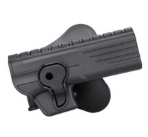 Holster noir rigide pour Glock 34 #CYT-315004A
