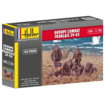Maquette de GROUPE DE COMBAT Français 39-45 1/35 #HEL-81224