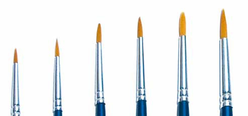 Pinceau pointu 00 italeri