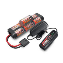 Pack chargeur + batterie NIMH 3000 mAh hump Traxxas #TRX2984G