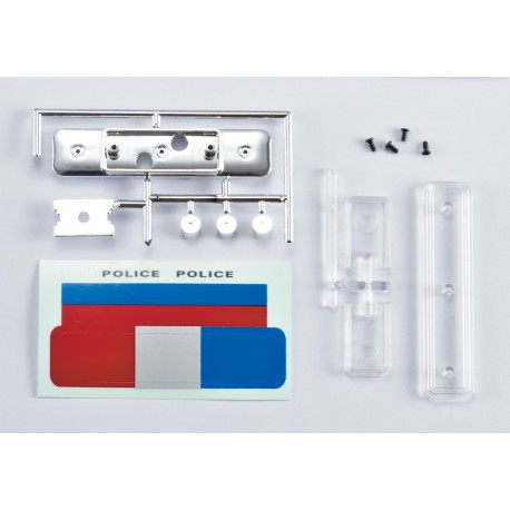 Rampe de toit  "POLICE" pour voiture RC au 1:10