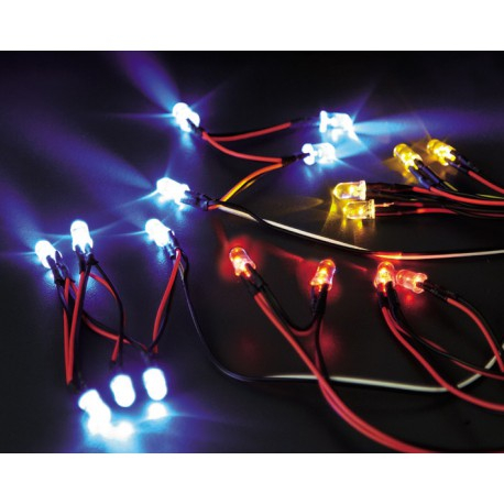 Système d'éclairage à LEDs pour voitures RC 1:10 avec boîtier de contrôle et 10 LEDs #KB48101 – Image 2
