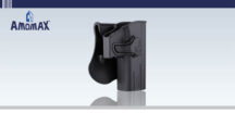 Holster rigide à retention type CZ P07/09 Noir Amomax #AMO-AMP07G2