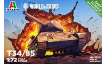 Maquette Italeri de T-34/85 World of Tanks 1/72 #ITA-I34102