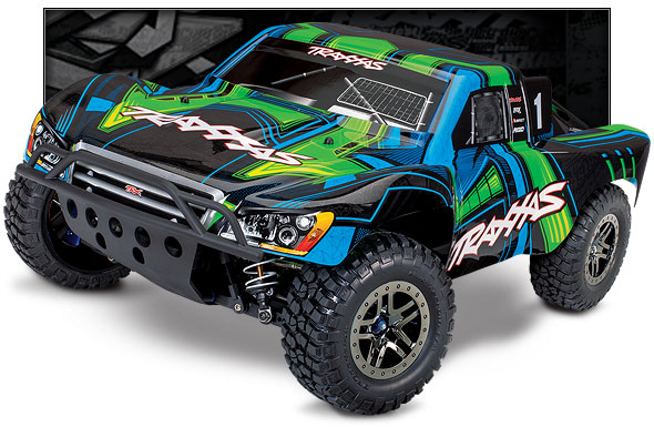 Slash 4X4 Ultimate vert brushless ID TSM #TRX68077-4-GRN – Image 2