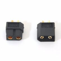 Connecteurs XT60 noirs (mâle+femelle) #ET0796BK