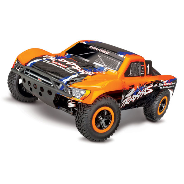 Slash 4X4 Orange 1/10 brushless ID TSM (ss AQ/CHG) #TRX68086-4-ORNG – Image 7