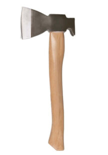 Hache de survie manche bois #A60437