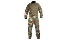 Uniforme combat Delta Tactics woodland taille S #DEL-DTX007-S
