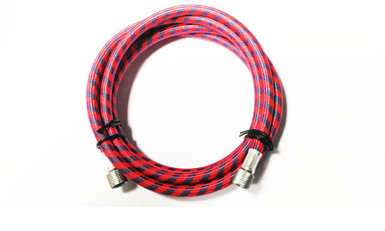 Tuyau d'air rouge 1,8m aérographe