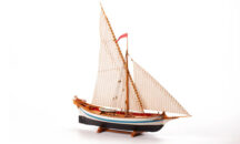 Maquette bois bateau Le Martegaou 1/80