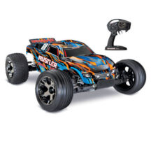 Rustler 4x2 VXL Orange X sans accu sans chargeur Traxxas #TRX37076-4-ORNGX