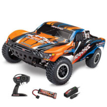 Slash 4x2 Orange X Brushed avec Batterie et chargeur 12v Traxxas #TRX58034-1-ORNGX