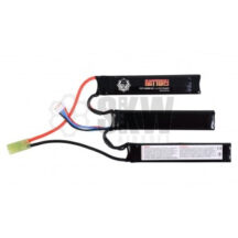 Batterie Li-po 11.1V 1100MAH 25C (3 pc) Stick Duel Code #DUE-AC13217