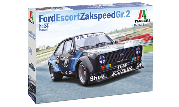 Maquette de Ford Escort Zakspeed Gr.2 1/24
