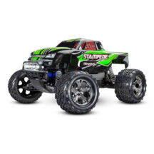 Stampede 4x2 brushed Vert avec LED batterie et chargeur 12v Traxxas