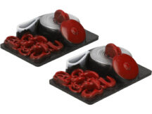 robitronic Chaîne de remorquage rouge decoration scale #ROB-R21008R