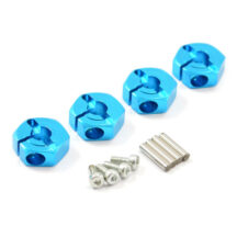 HEXAGONES DE ROUE EN ALUMINIUM FASTRAX TAMIYA TT02 12 MM (4) FTTA021B