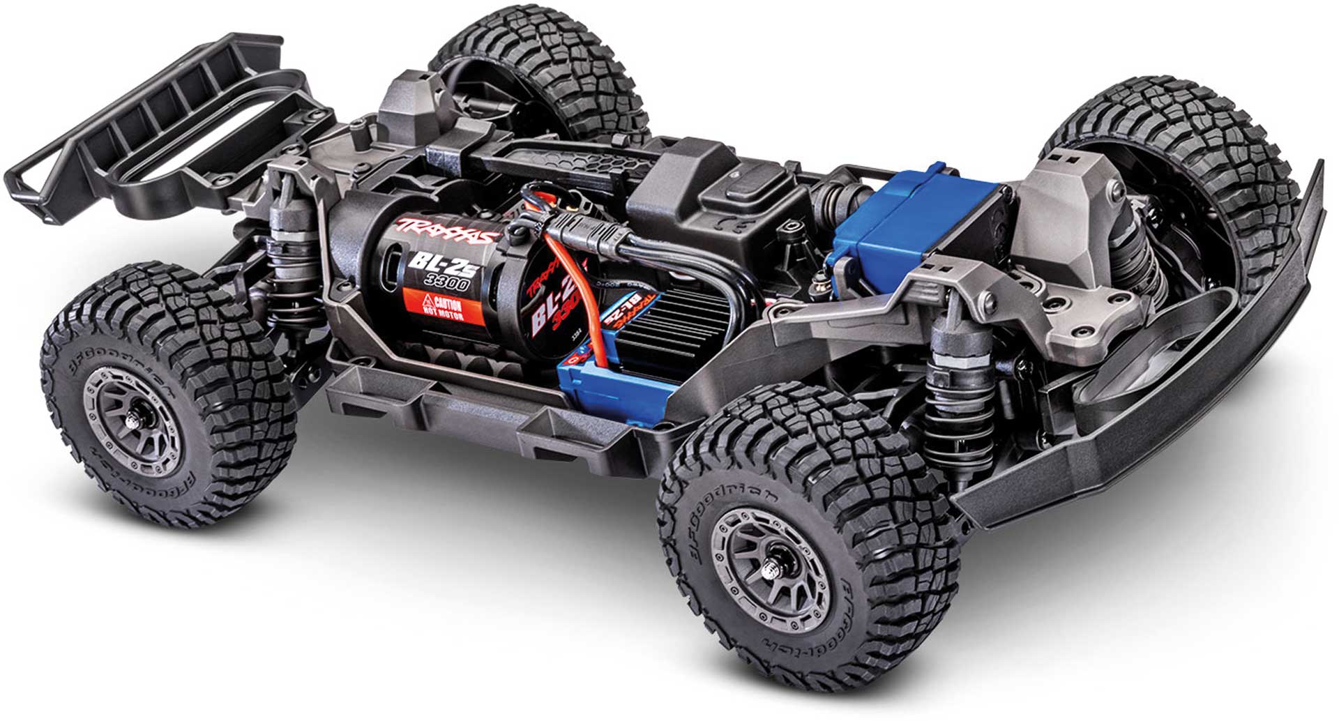 TRAXXAS MINI-Slash BL-2S 4x4 orange 1/16 Short Course RTR Brushless, HD-Teile, mit 2S Lipo/Lader – Image 6