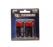 Pink Performance - Piles Alcaline AA 1.5V R6 (4pcs) - PPA-AA